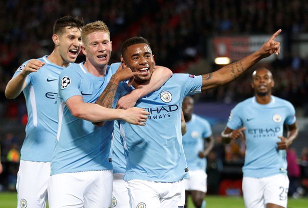 Champions-League-Feyenoord-vs-Manchester-City-de-bruyne-gabriel-jesus-john-stones