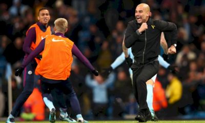 Pep-guardiola-celebrating-southampton