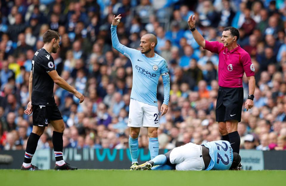 benjamin-mendy-injury-david-silva