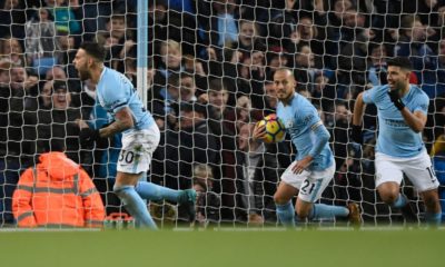 Otamendi Silva Aguero vs West Ham