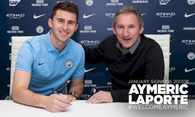 Aymeric Laporte signing manchester city