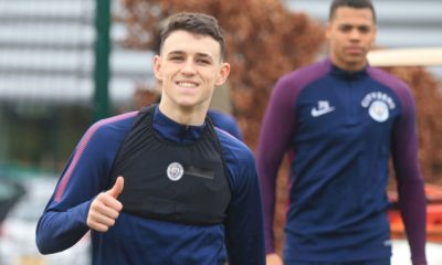 Phil Foden Returns to Man City Training