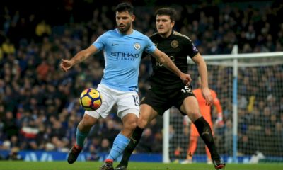 Sergio Aguero 4 Leicester City