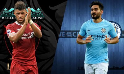 Chamberlain Gondugan Liverpool Man City Uefa Champions League