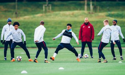 De Bruyne Kyle Walker Sane Gundogan Fernandinoho Training Cfa