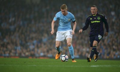 Man City De Bruyne Everton Wayne Rooney