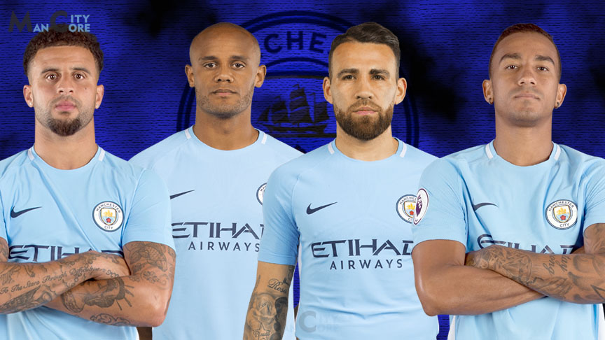 Man_City_defenders_Otamendi_Kyle_walker_Kompany_Danilo