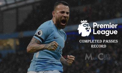 Nicolas Otmendi Breaks Completed Passes Premier League Records Man City