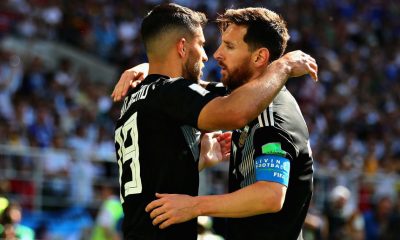 Lionel Messi Sergio Aguero Argentina World Cup 2018 Russia