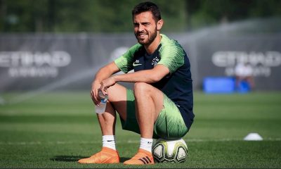 Bernardo Silva man city training liverpool us tour