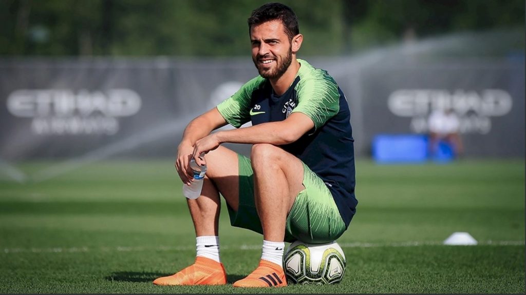 Bernardo-Silva-man-city-training-liverpool-us-tour