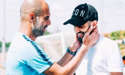 Riyad Mahrez Pep Guardiola