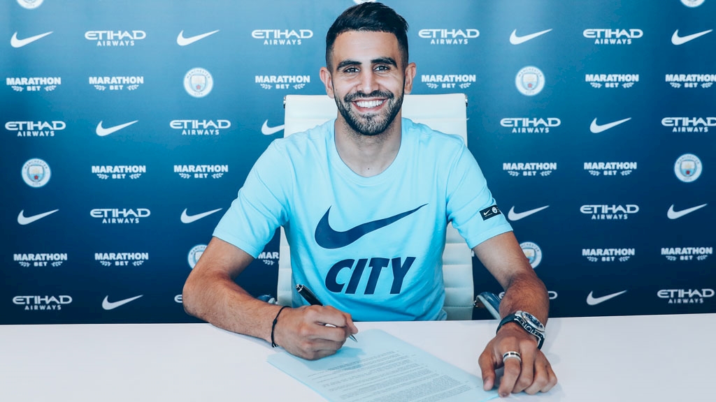 Riyad-mahrez-man-City-five-year-contract