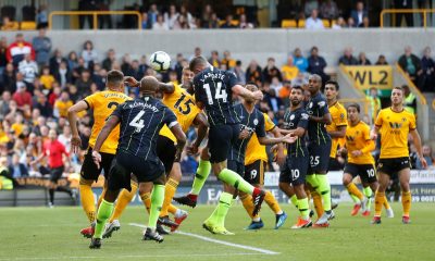 Laporte Man City First Goal Wolves vs Manchester City
