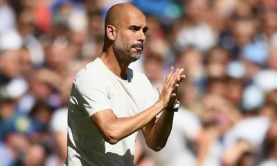 pep guardiola manchester city starting XI line up arsenal premier league