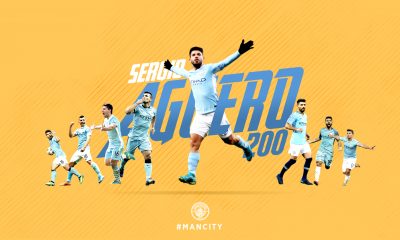 Sergio Aguero 200 Man City