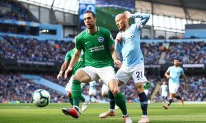 David Silva Man City Brighton