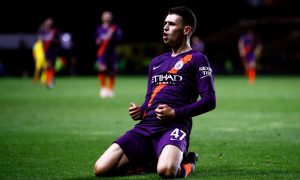 Phil Foden Debut Goal Man City