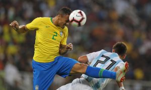 Danilo Ankle Injury Brazil Argentina