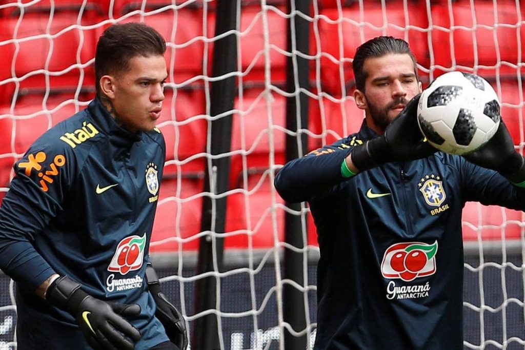 Image result for ederson and alisson