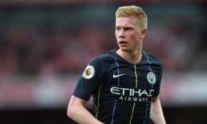 kevin de bruyne Arsenal v Manchester City Premier League 506