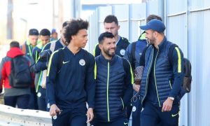 Leroy Sane Sergio Aguero Walker Man City Squad Tottenham