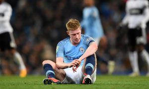 Kevin De Bruyne Injury Manchester Derby
