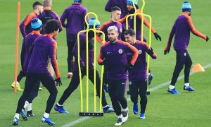 man-city-training-lyon-champions-league