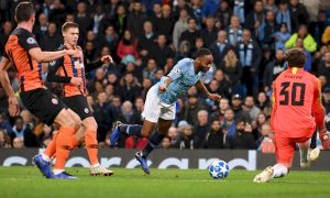 Raheem Sterling Man City Penalty Shakhtar Donetsk