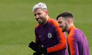 Manchester Citys Sergio Aguero