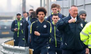 Man City Traveling Squad