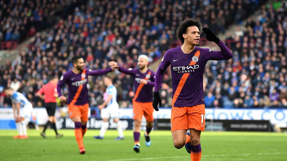 huddersfield-man-city-2019-leroy-sane