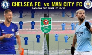 Chelsea Man City Confirmed Lineup Carabao Cup Final 2019