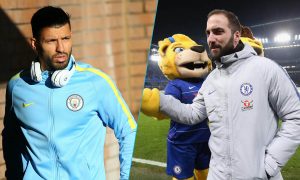 Sergio Aguero Manchester City Gonzalo Higuain Chelsea