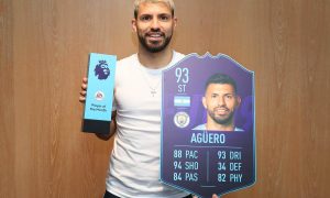 Sergio Aguero February Player of the Month