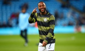 Raheem Sterling Man City Training