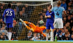Kompany Strike Leicester