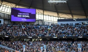 VAR no goal man city spurs min