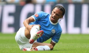 leroy sane Liverpool v Man City FA Community Shield