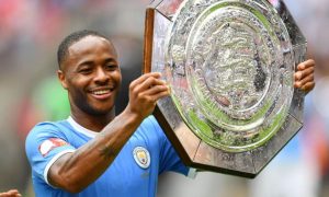 Liverpool v Man City Fa Community Shield Raheem Sterling