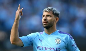 Aguero Celebration