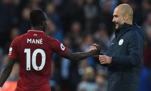 Sadio Mane Pep Guardiola