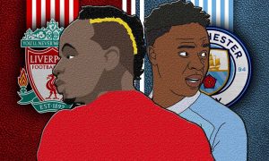 Sadio Mane Sterling Mancity Liverpool