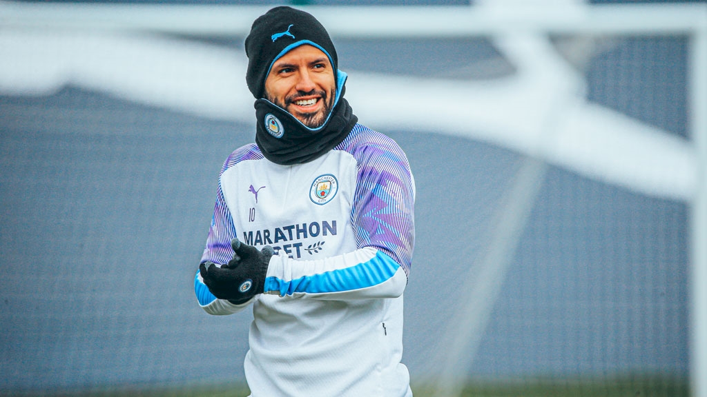 aguero-city-training-session