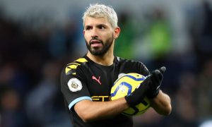 Aguero Hattrick Ball