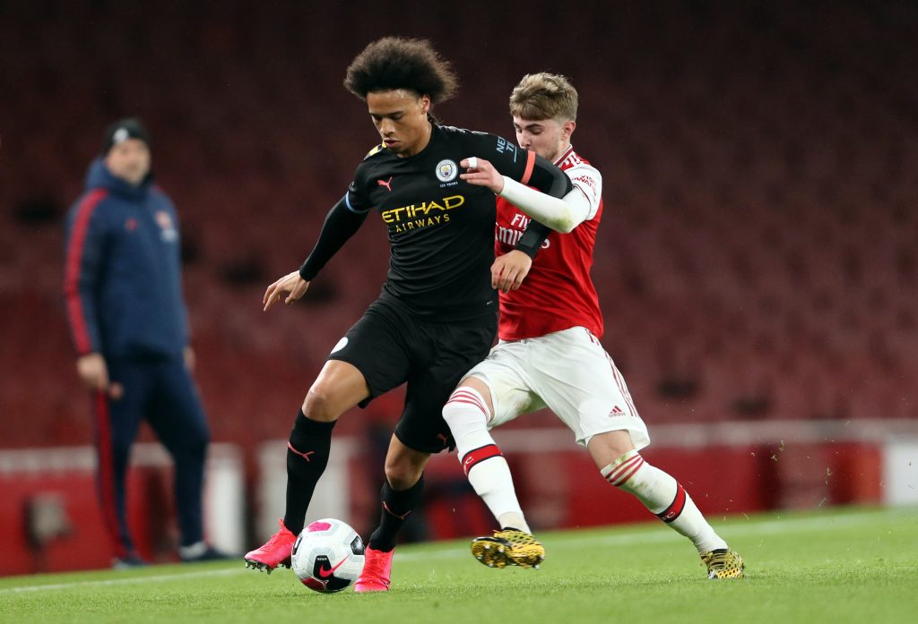 leroy-sane-u23-vs-arsenal