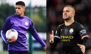 Joao Cancelo Kyle Walker Manchester City