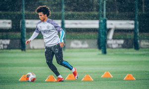 Leroy Sane Manchester City Return Training