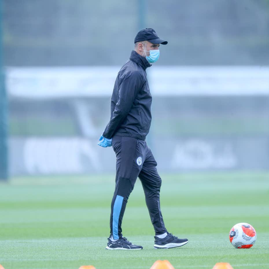 pep-guardiola-manchester-city-return-training