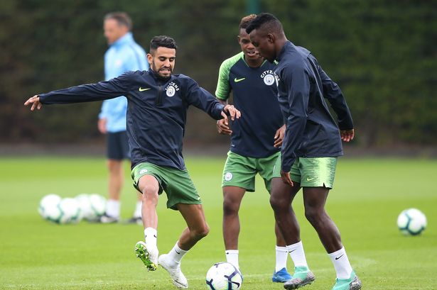 thierry-ambrose-mahrez-manchester-city-training